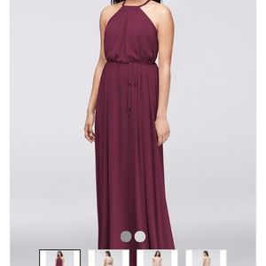 Halter Bridesmaid Dress